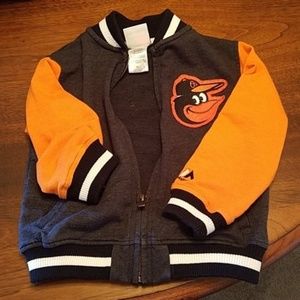 Majestic Baltimore Orioles Kids Jacket, EUC